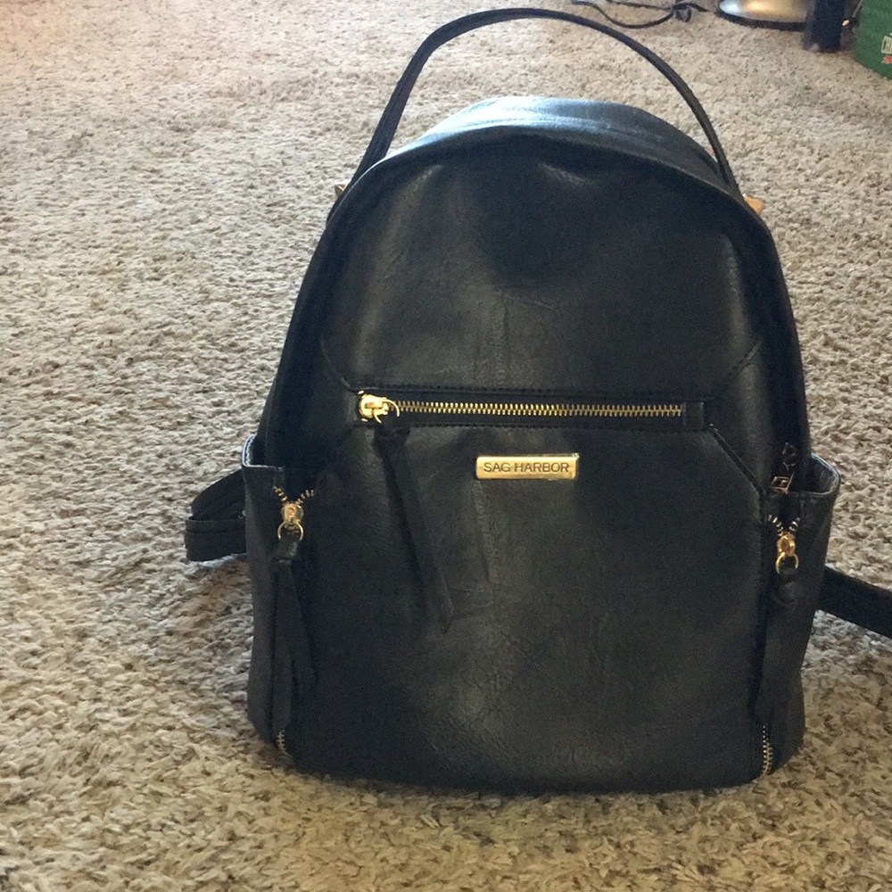 Black backpack